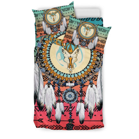 Powwow Store bds05 light color patter arrow bedding set