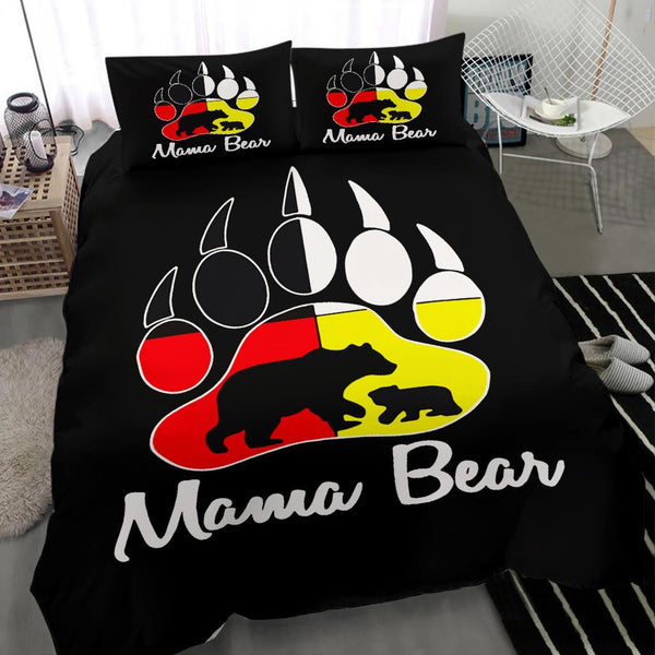 mama-bear-baby-bear-medicine-wheels-native-american-bedding-sets