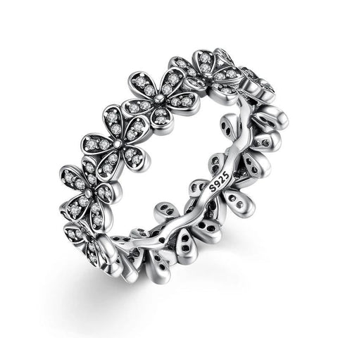 925 Sterling Silver Flowers Native American Rings - Powwow Store