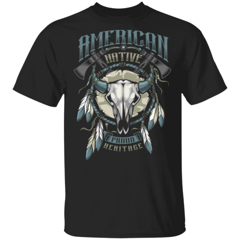American Indian Awesome Native Proud Funny Shirt T-Shirt - Powwow Store