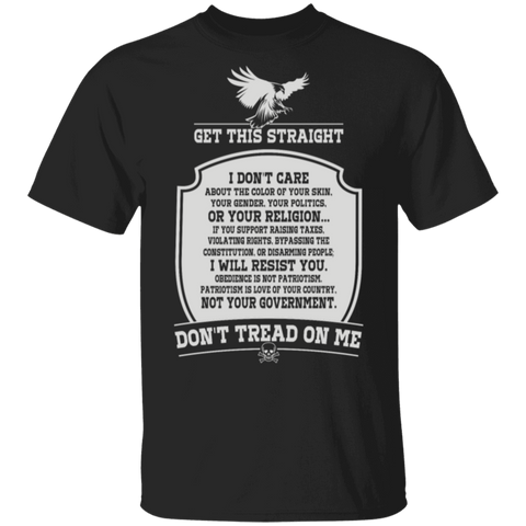 America - Dont tread on me awesome t-shirt T-Shirt - Powwow Store