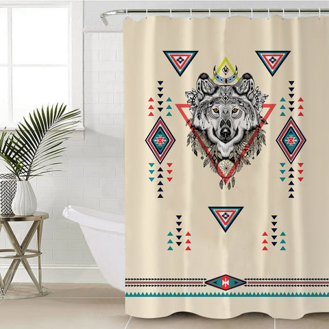 Powwow Store gb nat00144 scur01 wolf pattern native american