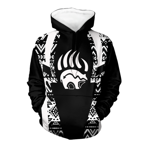 Powwow StoreHD000453 Pattern Native Pride 3D Hoodie