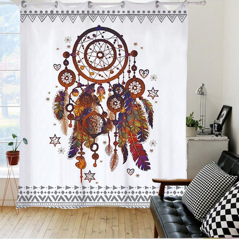 Dreamcatcher Curtains For Living Room - ProudThunderbird