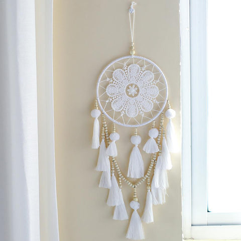Powwow Store handmade dream catcher wind chimes home hanging craft gift dreamcatcher ornament car hanging bedroom decoration atrapasuenos wind chimes hanging decorations
