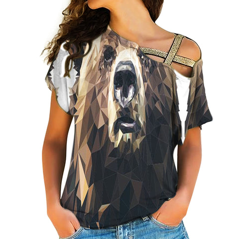 Powwow Store native american cross shoulder shirt 1139