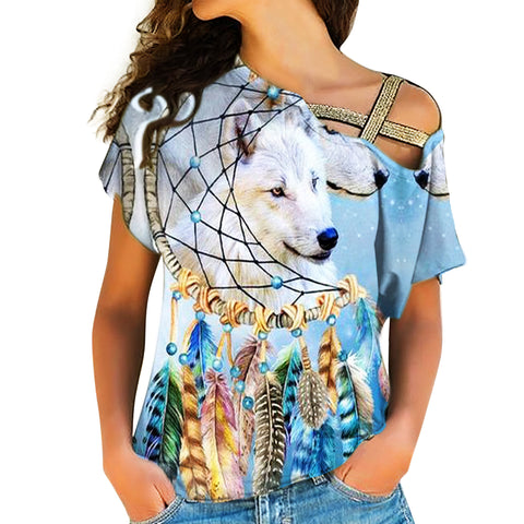 Powwow Store native american cross shoulder shirt 1198