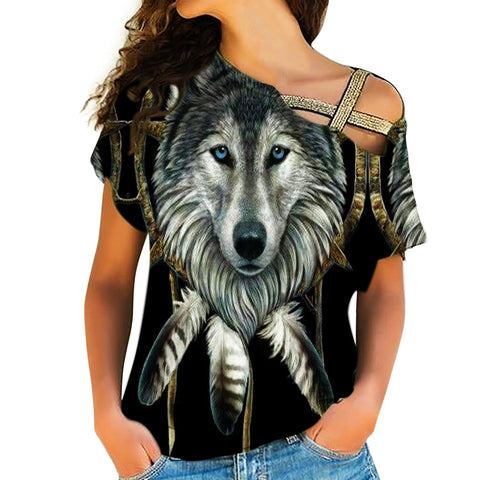 Powwow Store native american cross shoulder shirt 135