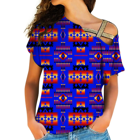 Powwow Store native american cross shoulder shirt 294