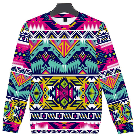 Full Color Thunderbird 3D Sweatshirt - Powwow Store