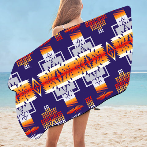Powwow Store bath towel native americant 28