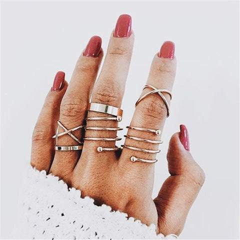 Powwow Store 6pcs set native american ring jewelry 1