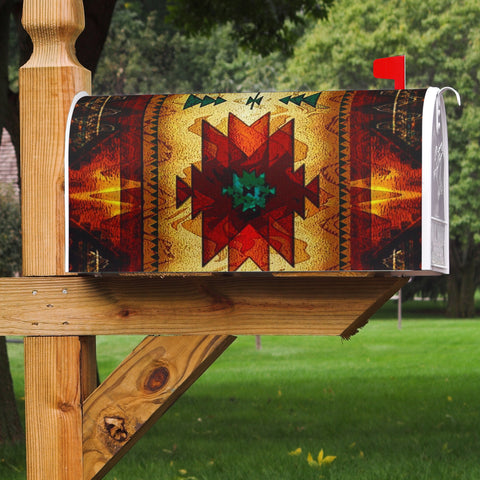 Powwow Store gb nat00068 united tribes brown mailbox cover