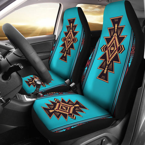 Powwow Store gb nat00064 brown western car seat cover