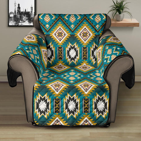 Blue Pearl Native American 28" Recliner Sofa Protector - ProudThunderbird