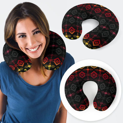 Powwow StoreGBNAT00684 Pattern Native  UShaped Travel Pillow
