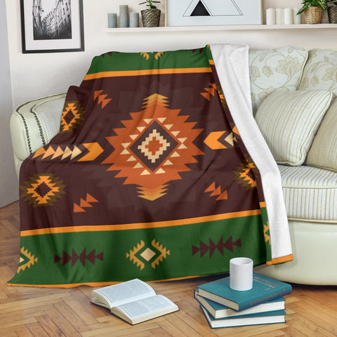 Powwow Store gb nat00573 geometric seamless pattern blanket