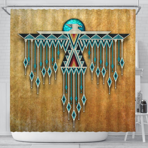 Thunderbird Native American  Shower Curtain - Powwow Store