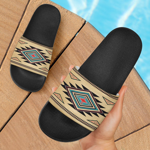 Southwest Symbol Native American Slide Sandals - Powwow Store
