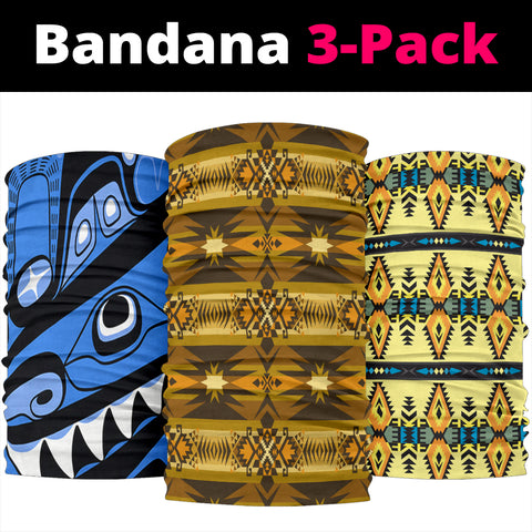 Powwow Store arizona pattern bandala 3 pack