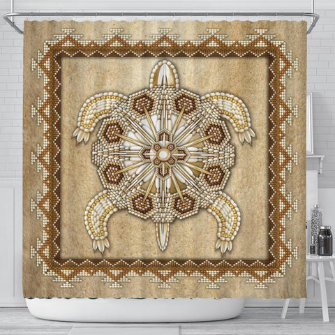 Turble Totem Native American Design Shower Curtain - Powwow Store