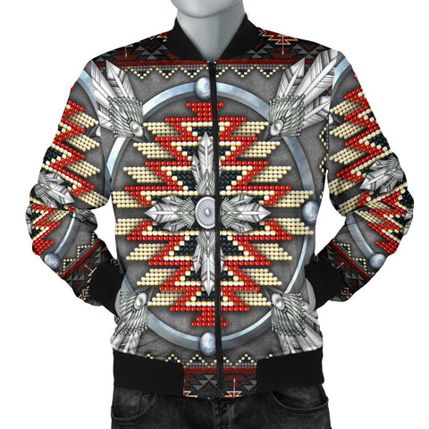 Naumaddic Arts Native American Bomber Jacket - Powwow Store