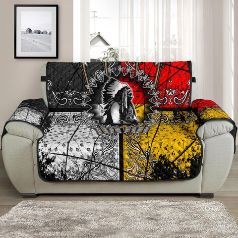 Chief Arrow Native American Chair Sofa Protector - ProudThunderbird