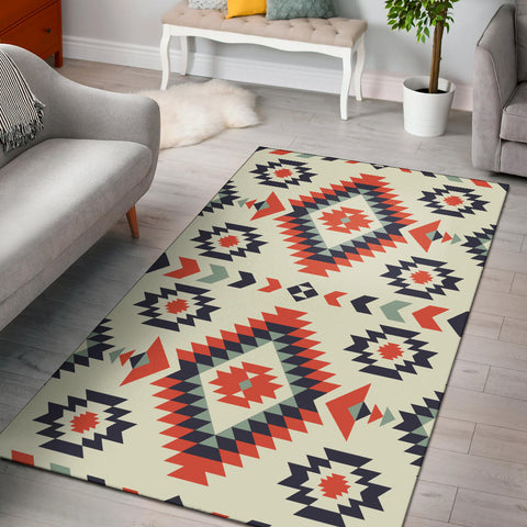 Powwow Store gb nat00389 pink geometric pattern area rug