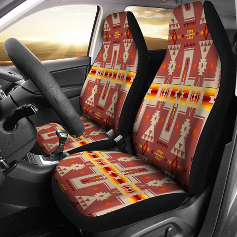 Powwow Store gb nat00062 11 tan tribe design native american car seat covers