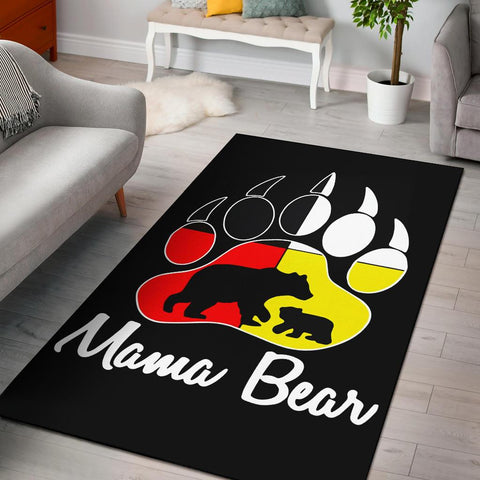 Mama Bear Native American Area Rug - Powwow Store