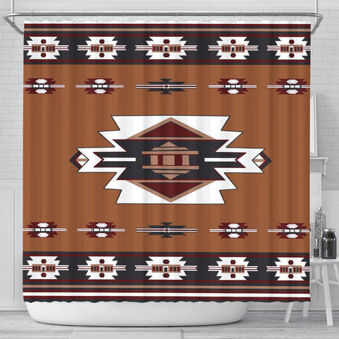 Native Temple Shower Curtain - Powwow Store