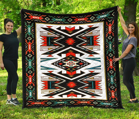 Native American Design Premium Quilt - Powwow Store