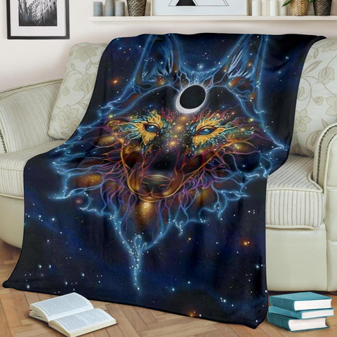 Wolf Galaxy Native American Premium Blanket - Powwow Store