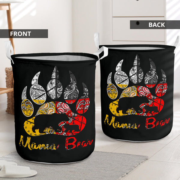 GBNAT00085 Mama Bear Laundry Basket Powwow Store