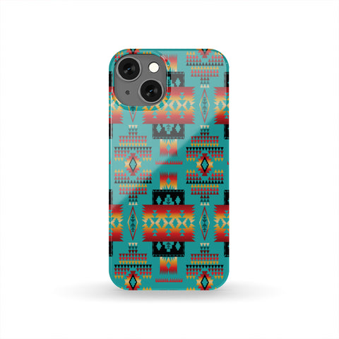 Blue Native Tribes Pattern Native American Phone Case GB-NAT00046-PCAS01 - Powwow Store