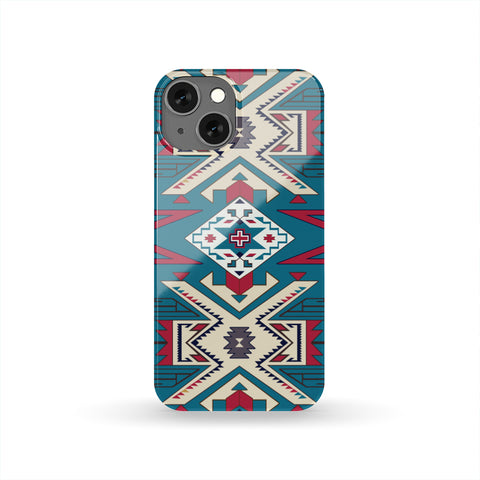Powwow Store blue pink native design native american phone case gb nat0003 pcas01