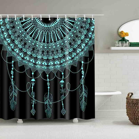 Dreamcatcher Shower Curtains Bathroom - ProudThunderbird