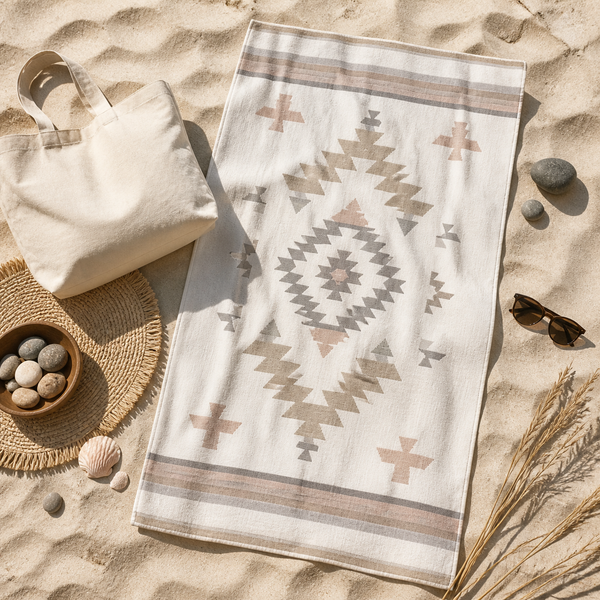 Native American-Inspired Beach Towels for Late Summer Days