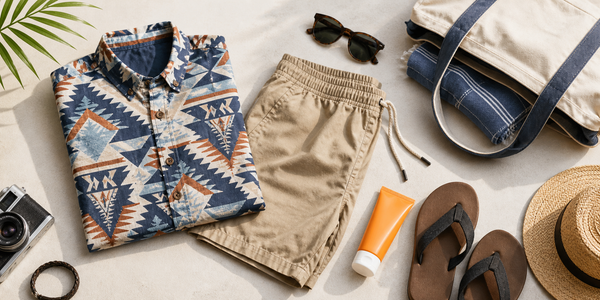 Native American-Inspired Hawaiian Shirts for Labor Day Weekend Trips