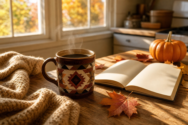 Native American-Inspired Mugs for Cozy Fall Mornings