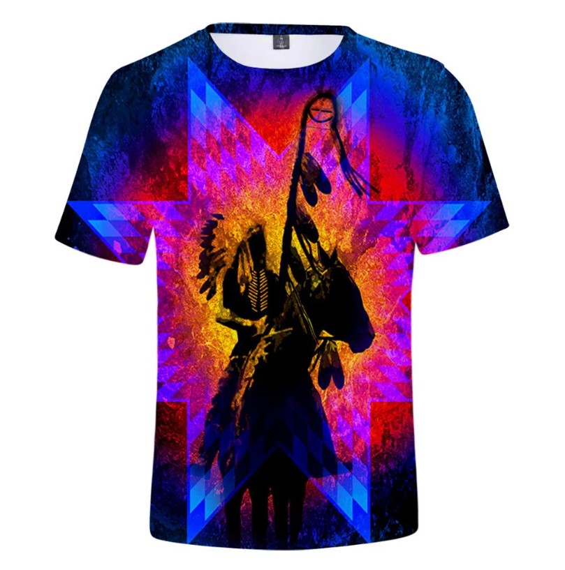 Exploring Native American 3D T-Shirts: A Fusion of Tradition and Innovation with Powwow Store