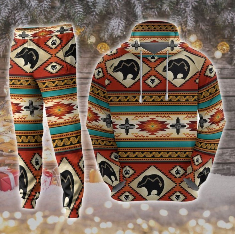 Embracing Tradition with Native American Hoodie Long Pants: A Blend of Culture and Comfort