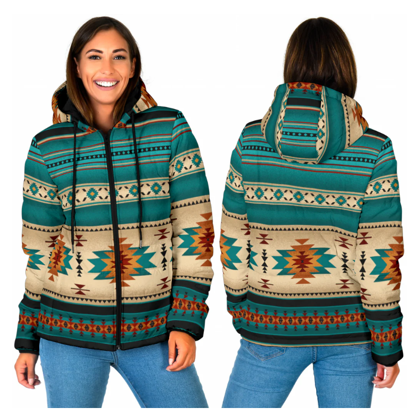 Exploring the Unique Appeal of Native American Women's Padded Hooded Jackets: An Open Discussion and Praise for Powwow Store