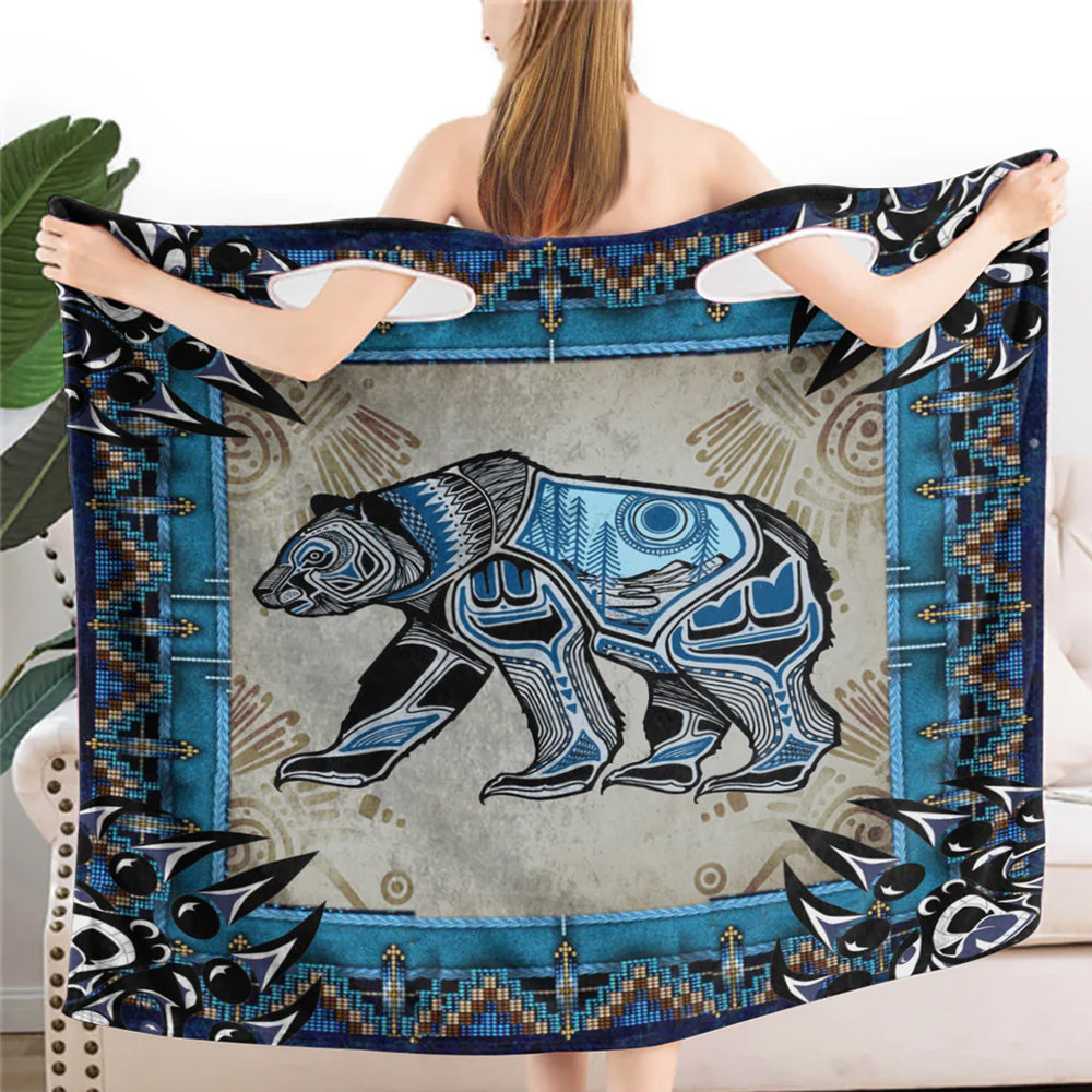 Native American-Inspired Bath Wrap Towels: Everyday Style Guide