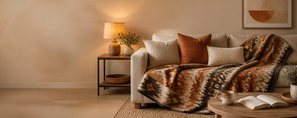 Native American-Inspired Blankets for Cooler Evenings
