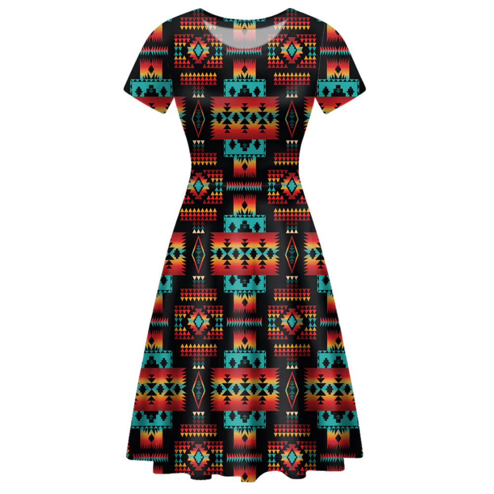 Exploring the Beauty of Native American Flared Dresses: A Timeless Fashion Statement