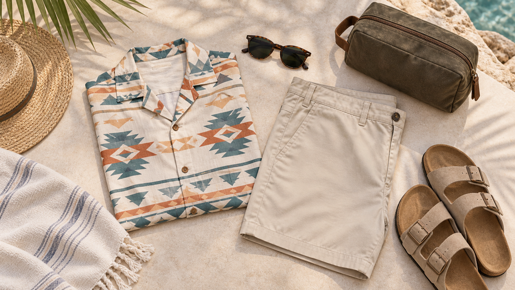 Native American-Inspired Hawaiian Shirts for Late-Summer Trips