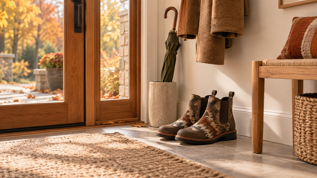 Native American-Inspired All-Season Boots for Fall Weather