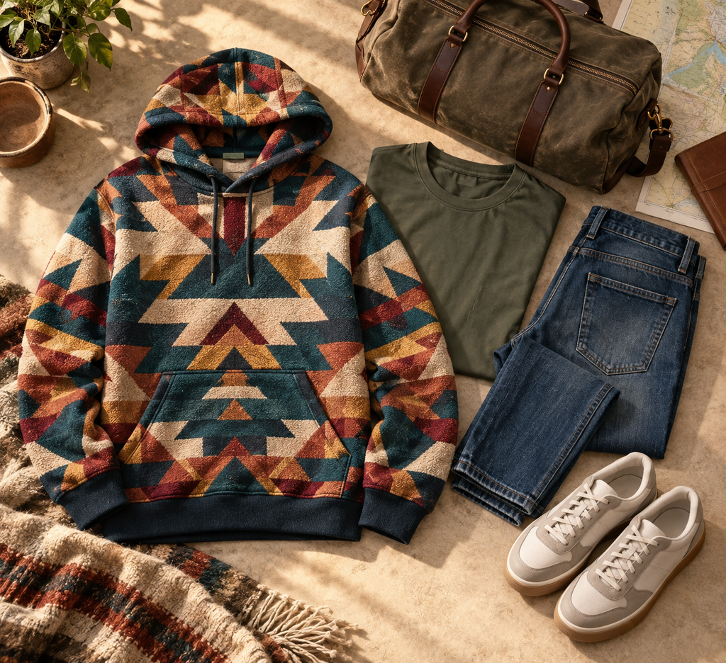 How to Choose a Native American-Inspired 3D Hoodie for Chilly Travel Days