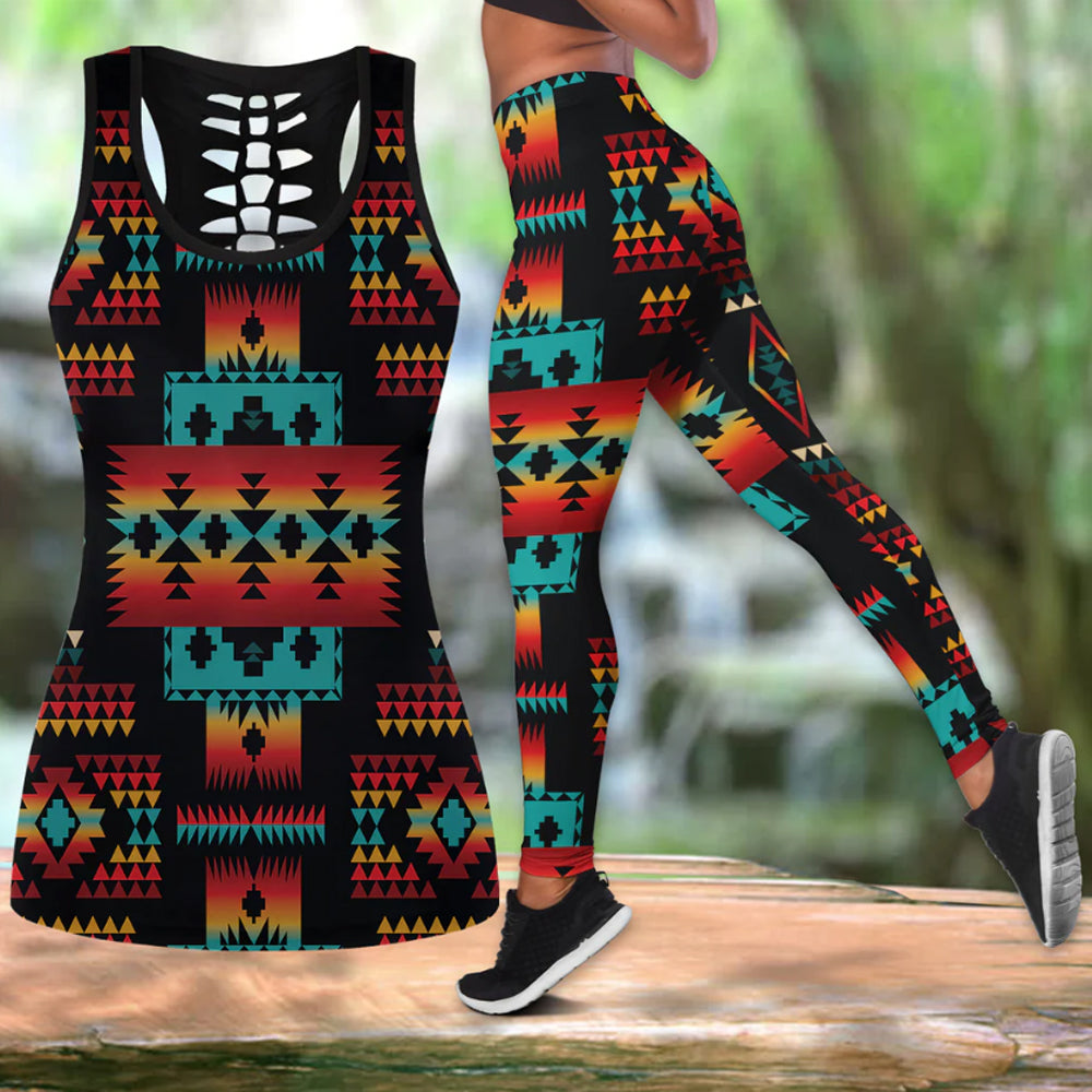 Embrace Tradition and Style: The Debate Around Native American Tank Top and Legging Sets